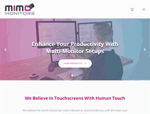 Tablet Screenshot of mimomonitors.com